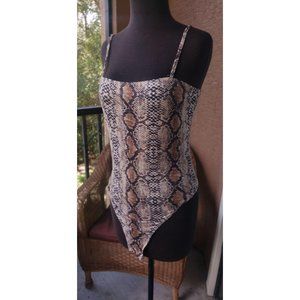 Shein Animal print Body Suit
